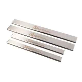 Carmos V1 kynnyslistat (4 kpl, ruostumatonta terästä)