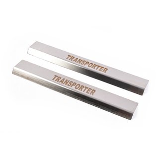 Carmos V1 kynnyslistat (2 kpl, ruostumaton teräs) Volkswagen T5 Transporter 2003–2010 kuva 1