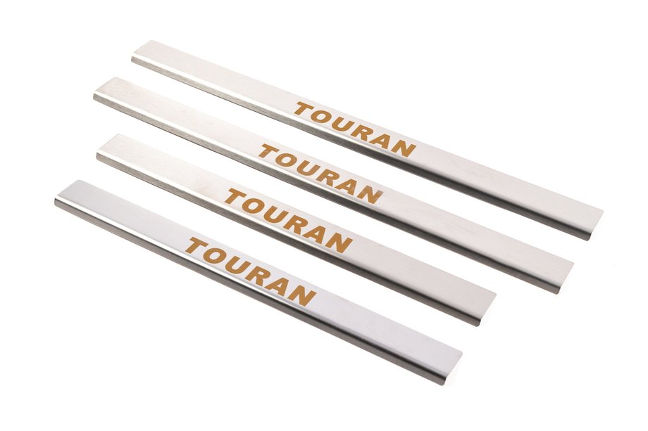 Volkswagen Touran 2003–2010 Carmos-kynnyslistat (4 kpl, ruostumaton teräs) Image