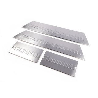Sisäpuoliset kynnyslistat (Carmos, ruostumaton teräs) Volkswagen T5 Caravelle 2004–2010