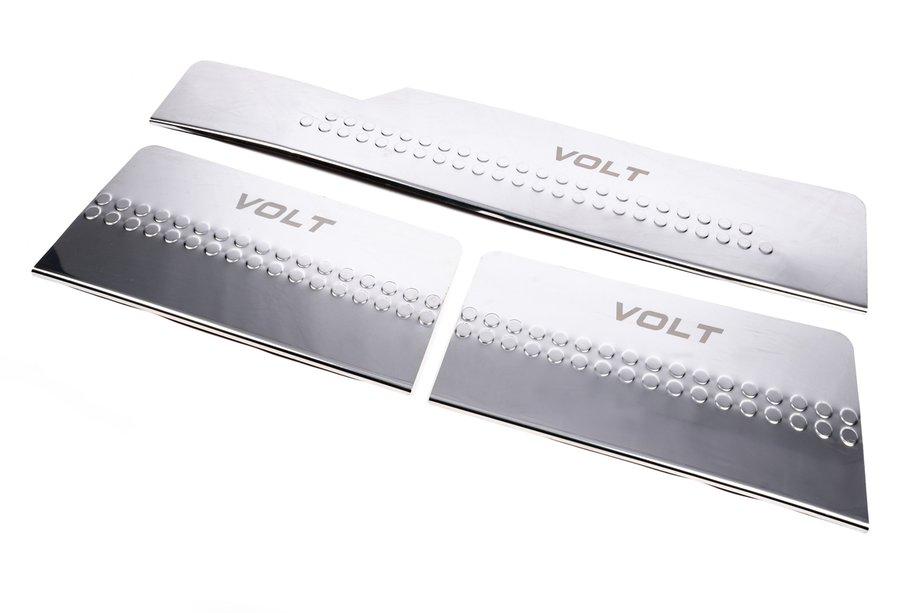 Volkswagen LT 1995–2006 Carmos V1 sisäkynnyslistat (3 kpl, ruostumaton teräs) Image