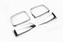 Kia Sportage 2004–2010 Peilien kehyslistat ja yläosa (muovi) kuva 4