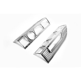 Kaarevat kromiset takavalon suojat (2 kpl, muovi) Citroen Jumper 2007–2025 kuva 3
