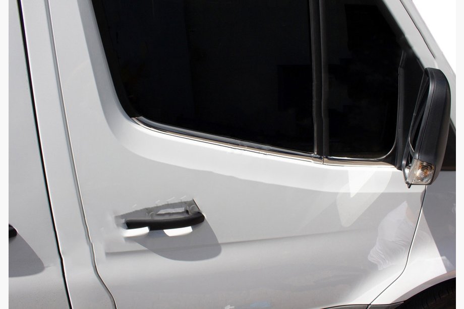 Mercedes Sprinter W907/W910 2018– Ikkunoiden kromilistat (4 kpl) Image