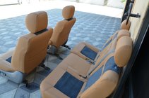 Toyota Land Cruiser 100 1998–2007 Auton penkinpäälliset (keinonahka / alcantara-jäljitelmä, Elite) kuva 3