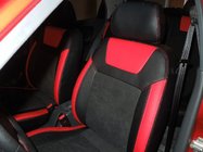 Daewoo Lanos 1998–2017 Mallikohtaiset istuinsuojat Brothers Leather Style kuva 1