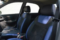 Chevrolet Lanos 1998–2017 SoyuzAuto Leather Style -istuinsuojasarja kuva 7