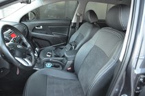 Kia Sportage 2010–2015 SoyuzAuto Leather Style -mallikohtaiset istuinsuojat kuva 1