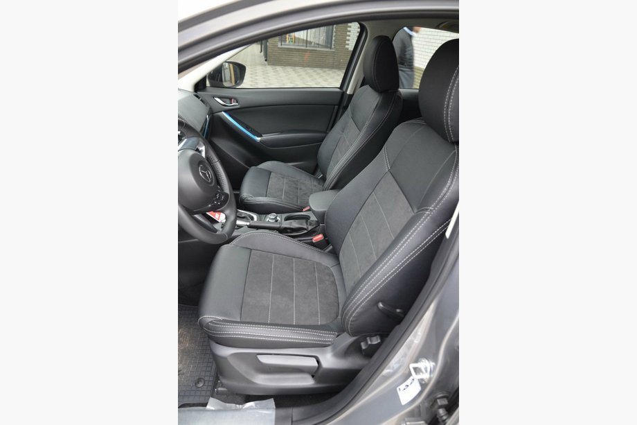 Mazda CX-5 2012–2017 SoyuzAuto Leather style -auton istuinsuojat Image