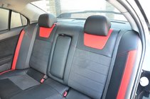Mitsubishi Lancer X 2008– SoyuzAuto Leather-style istuinsuojat kuva 2