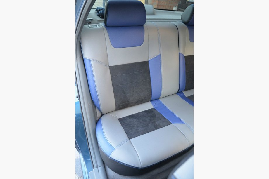 Chevrolet Lacetti 2003–2024 SoyuzAuto Leather-style istuinsuojat Kuva 2