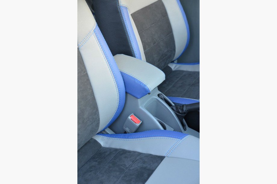 Chevrolet Lacetti 2003–2024 SoyuzAuto Leather-style istuinsuojat Kuva 9