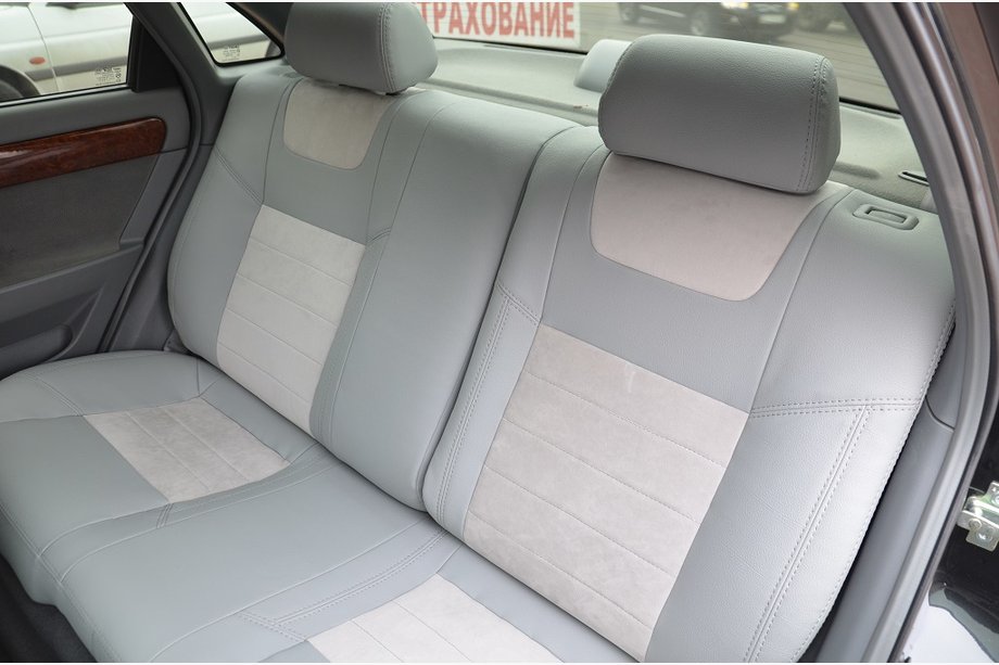 Chevrolet Lacetti 2003–2024 SoyuzAuto Leather-style istuinsuojat Kuva 4