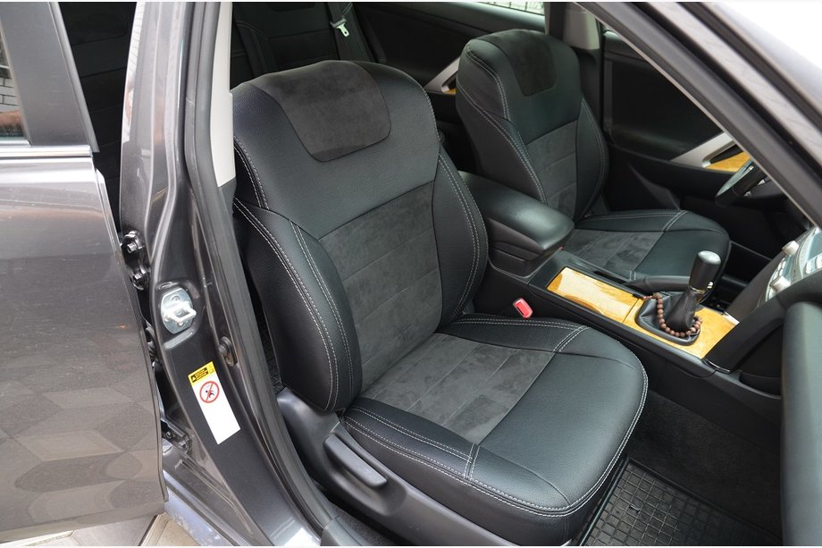 Toyota Camry 2006–2011 Istuinsuojat (keinonahka, Alcantaran korvike, Elite) Image