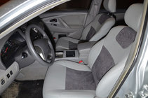 Toyota Camry 2006–2011 Istuinsuojat (keinonahka, Alcantaran korvike, Elite) kuva 6