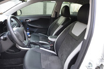 Toyota Corolla 2007–2013 Alkuperäiset SoyuzAuto Leather style -istuinsuojat kuva 1