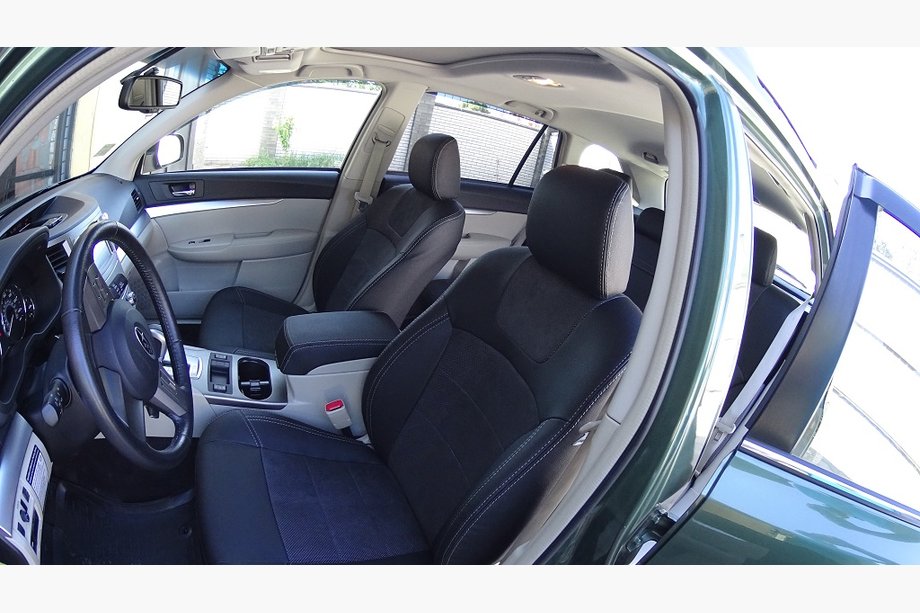 Subaru Outback 2009–2014 SoyuzAuto Leather style -auton istuinsuojat Image