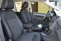 Volkswagen Touran 2003–2010 SoyuzAuto Leather-style istuinsuojat kuva 1