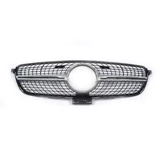 Tuning-jäähdyttimen säleikkö (Diamond Silver) kuva 2