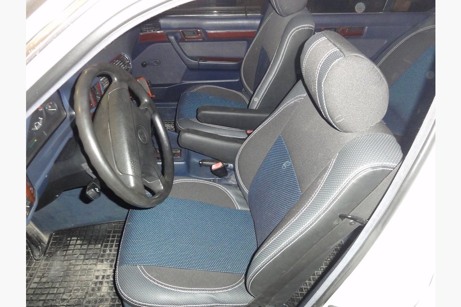BMW 5-sarja E34 1988–1995 Auton penkinpäälliset (keinonahka↗kangas, Premium) Image