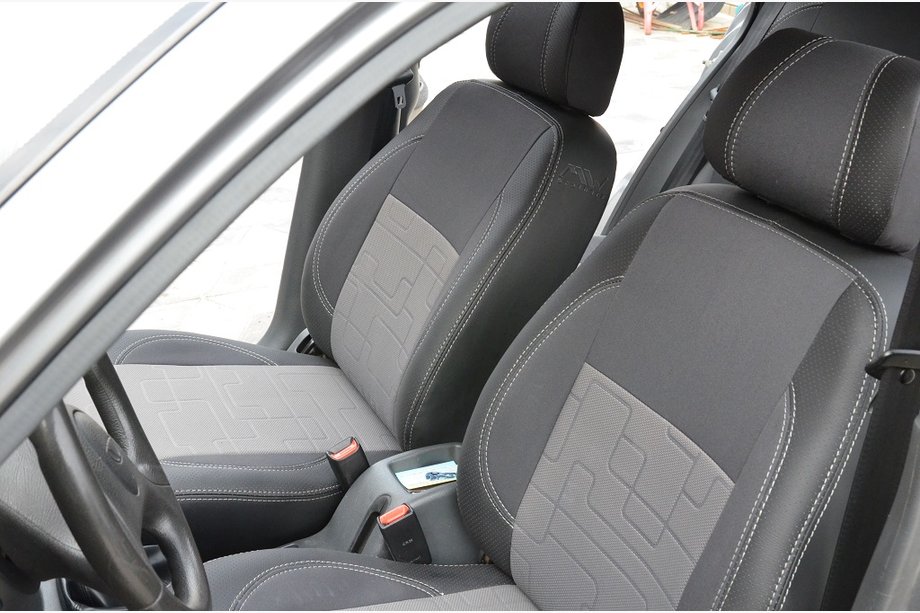 Chevrolet Lanos 1998–2017 Ekonahkaiset istuinsuojat SoyuzAuto Premium Image