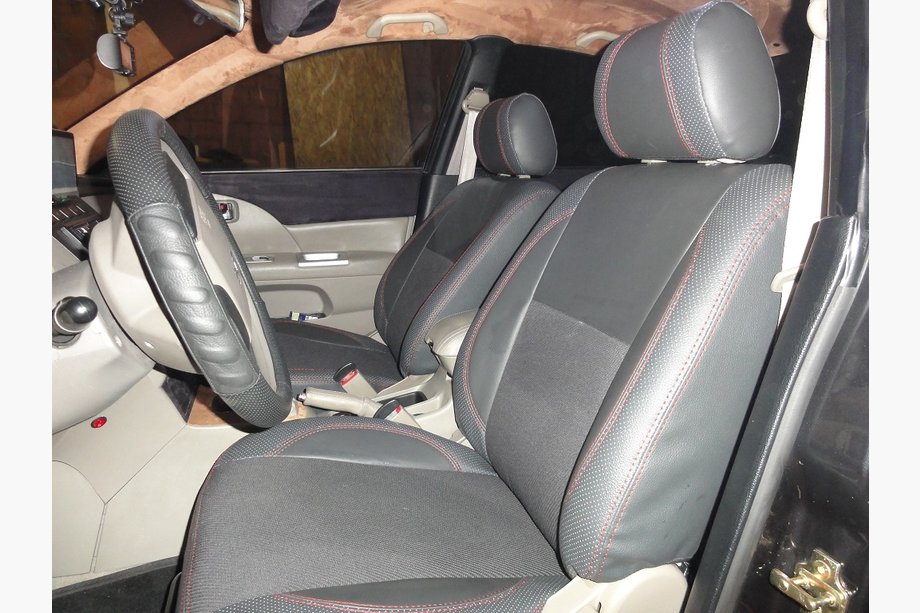Chery Elara/Alia/Fora/A5 2006– UUTUUS!!! Alkuperäiset SoyuzAuto Premium -istuinsuojat Image