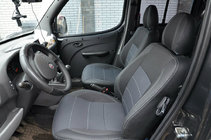 Fiat Doblo I 2001–2005 UUTUUS!!! Alkuperäiset SoyuzAuto Premium -istuinsuojat (etuistuimet) kuva 3