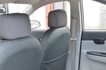 Hyundai Accent 2006–2010 Premium-tekonahkaiset istuinpäälliset kuva 7