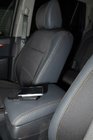 Hyundai Santa Fe 2 2006–2012 Auton istuinsuojat (keinonahka→kangas, Premium) kuva 2