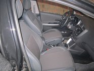 Kia Ceed 2012–2018 Auton istuinsuojat (keinonahka→kangas, Premium) kuva 1