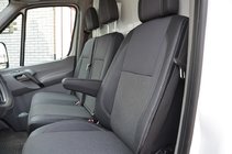Volkswagen Crafter 2006–2016 Auton penkinpäälliset (keinonahka↗kangas, Premium) 2+1 kuva 2