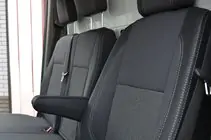 Mercedes Sprinter W906 2006–2018 Auton istuinsuojat (eko-nahka + kangas, Premium) kuva 5