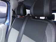 Nissan Primastar 2002–2014 Auton istuinsuojat (tekonahka ja kangas, Premium) Etuistuimet 1+1 kuva 5