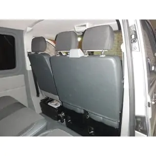 Auton istuinsuojat (keinonahka ja kangas, Premium) Volkswagen T5 Caravelle 2004–2010 kuva 4