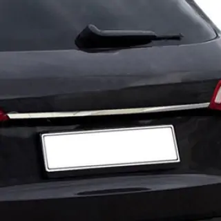 Rekisterikilven ylälista (sedan, ruostumaton teräs)