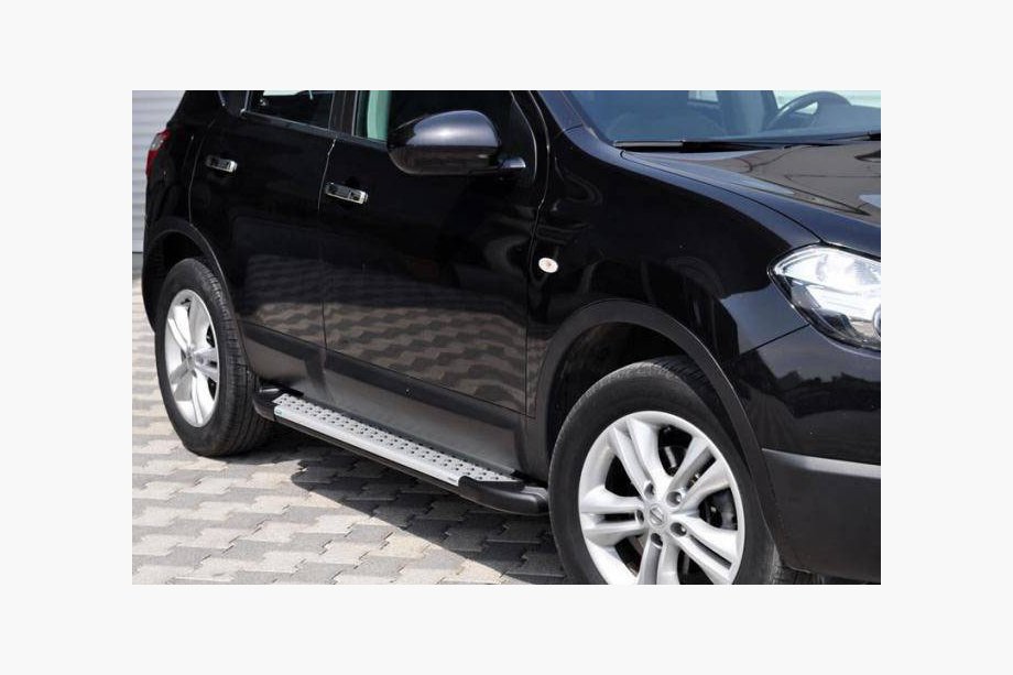 Chery Tiggo 1 2005–2016 X5-tyyppiset sivuportaat (2 kpl, alumiiniprofiilista) Image