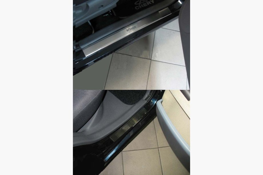 Chery Kimo 2007–2015 Kynnyslistat Натаніка Преміум (4 kpl, ruostumaton teräs) Image