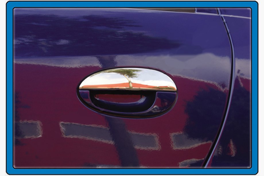 Chery Kimo 2007–2015 Ovenkahvan suojakuoret (4 kpl, ruostumaton teräs) Image