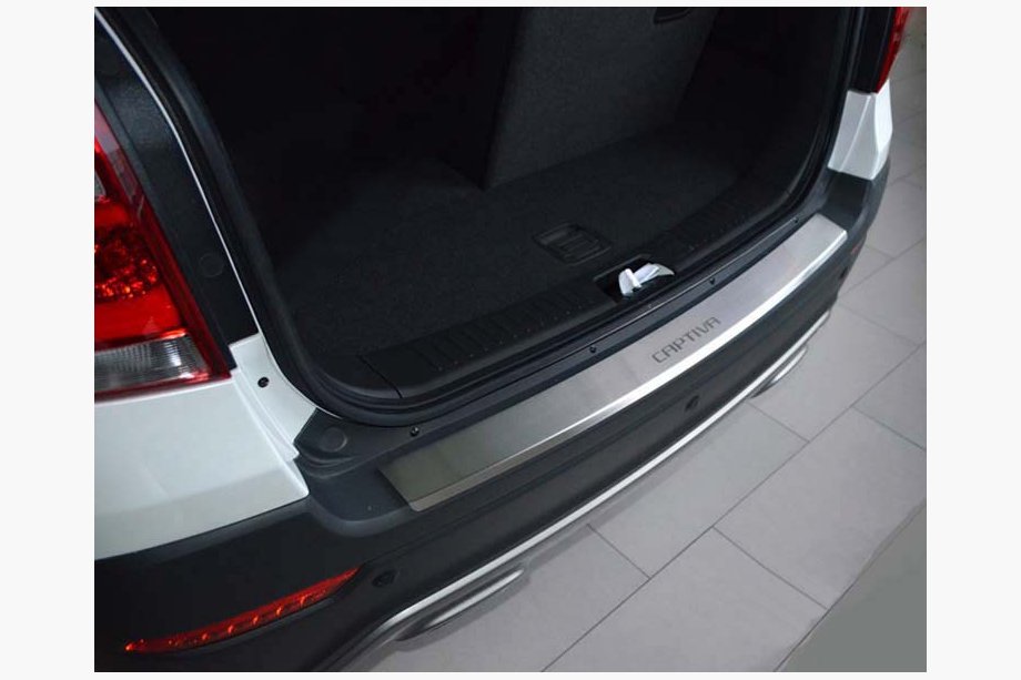Chevrolet Captiva 2006–2019 Takapuskurin suojalista taivutuksella НатаНика (2011+, ruostumaton teräs) Image
