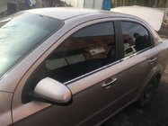 Chevrolet Aveo T250 2005–2011 Ikkunoiden alalistat (4 kpl, ruostumaton teräs) Viistoperä kuva 4