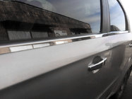 Chevrolet Aveo T250 2005–2011 Ikkunoiden alalistat (4 kpl, ruostumaton teräs) Viistoperä kuva 2