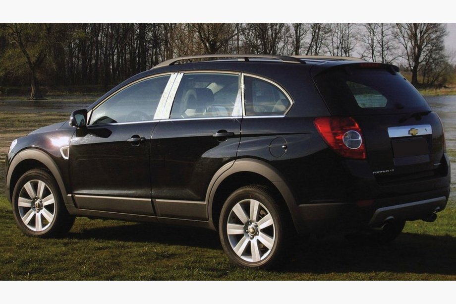 Chevrolet Captiva 2006–2019 Pilarilistat (ruostumaton teräs) Image
