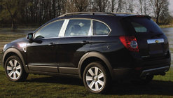 Chevrolet Captiva 2006–2019 Pilarilistat (ruostumaton teräs) kuva 1