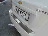 Chevrolet Lacetti 2003–2024 Takapuskurin suojalista taivutuksella Натаніка (ruostumaton teräs) Viistoperä kuva 1