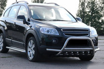 Chevrolet Captiva 2006–2019 Etusuojakaari WT003-Plus (ruostumaton teräs) kuva 3