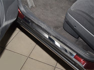 Lada Priora 2007–2018 Natanika Premium kynnyslistat (4 kpl, ruostumaton teräs) kuva 1