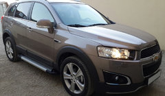 Chevrolet Captiva 2006–2019 Allmond Grey -sivukynnykset (2 kpl, alumiini) kuva 1
