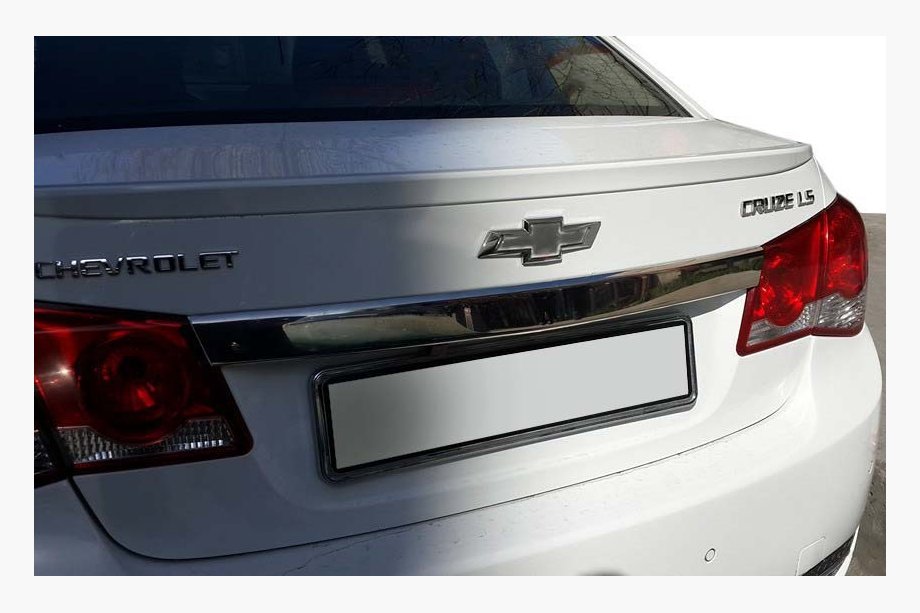 Chevrolet Cruze 2009–2015 Rekisterikilven ylälista (ruostumaton teräs) Image