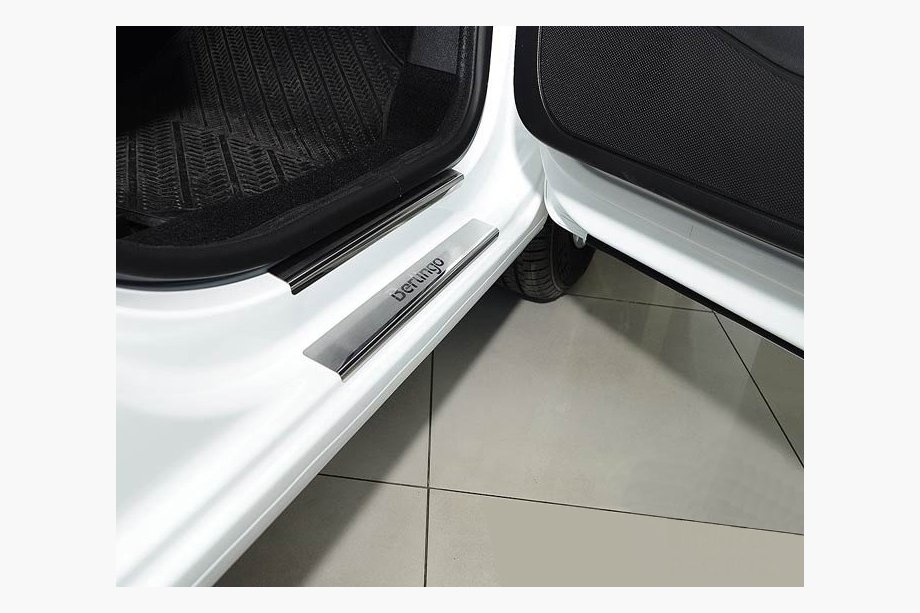 Citroen Berlingo 2008–2018 Nataniko kynnyslistat (ruostumaton teräs) Image