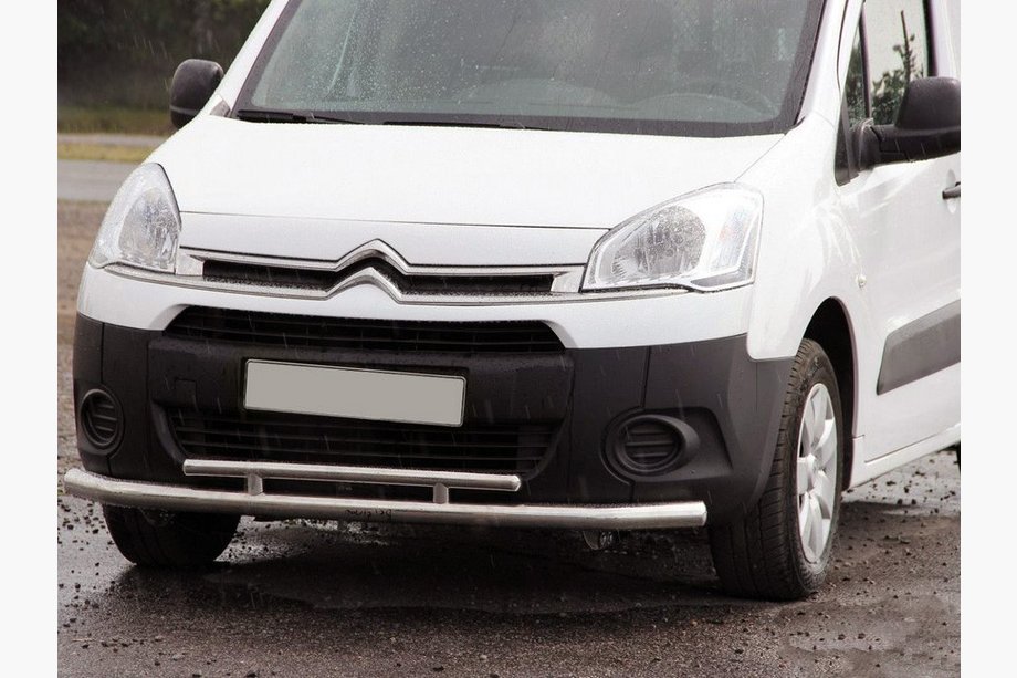 Peugeot Partner Tepee 2008–2018 Etusuoja ST016 (ruostumaton teräs) 51/42 mm Image